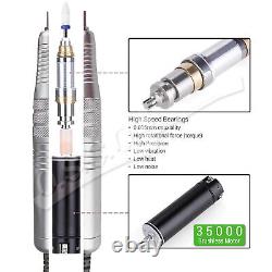 Portable Rechargeable Brushless Motor 2.0 35000 RPM Nail Drill efile