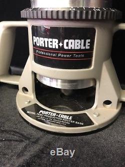 Porter Cable Variable Speed Elect. Router 7518 with 75182 Amp Motor 75361 Base