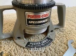 Porter-Cable Variable Speed Production Router 75182 Motor 75361 Base TESTED