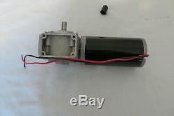 Powerful 12V DC Worm Gear Motor 2.5 1/14HP@ 82RPM Reversible/Variable Speed-NEW