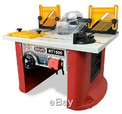 Precision Bench Top Router Table with Built In 1500w Variable Speed Motor 240v