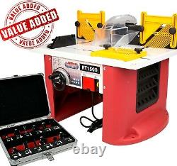 Precision Bench Top Router Table with Built In 1500w Variable Speed Motor 240v