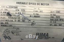 Rima Variable Speed DC Motor / 46606352143 21a