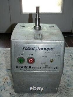 Robot Coupe R602 Series E Food Processor 3 HP Base Motor Only for Parts 115V