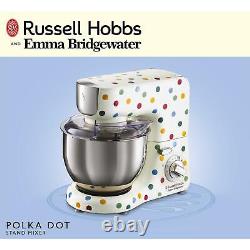 Russell Hobbs Emma Bridgewater Stand Mixer 5.5L Polka Dot with Dough Hook 25931