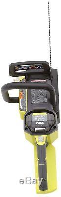 Ryobi Cordless Chainsaw 14 40-Volt Lithium-Ion Brushless Motor Variable Speed