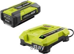 Ryobi Cordless Chainsaw 14 40-Volt Lithium-Ion Brushless Motor Variable Speed