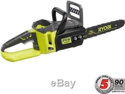 Ryobi Cordless Chainsaw 14 in. 40V Lithium-Ion Brushless Motor Variable Speed