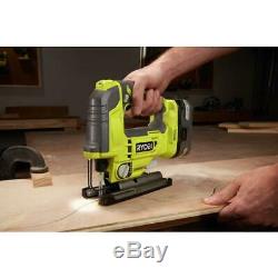 Ryobi Jig Saw Cordless Variable Speed Brushless Motor ONE+ Tool Only 18Volt