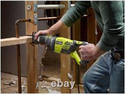 Ryobi Reciprocating Saw 12 Amp Powerful Motor Variable Speed Anti Vibration NEW