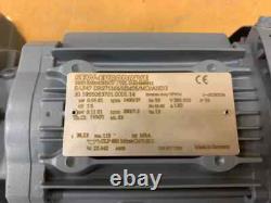 SEW Movimot ASi SAF47 DRS71M4/MM05 0.55kw Variable Speed Motor & Gearbox 7-37rpm