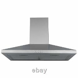SIA CHL60SS 60cm Stainless Steel Chimney Cooker Hood Extractor And Carbon Filter