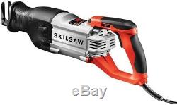 SKILSAW Reciprocating Saw 15 Amp Motor Keyless Heavy-Duty Variable Speed Corded