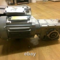 Seimens motor gearbox and inverter 0.25kw, Variable ouput speed 20 to 123 RPM