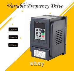 Single Phase Variable For Motor Speed Controller For VFD 1.5kW 220V 1 Inverter