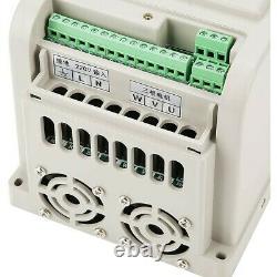 Single-phase Variable Frequency Drive Speed Controller VFD 0 400Hz 220VAC 4KW