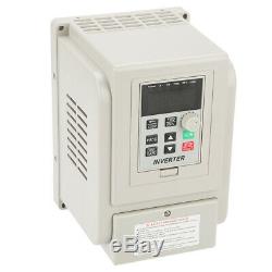 Single-phase Variable Frequency Drive Speed Controller for 3-phase 4kW AC Motor