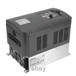 Single to 3 Phase Variable Frequency Drives 7.5KW 220V 380V Motor Speed Control