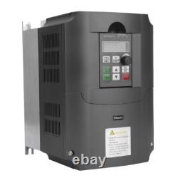 Single to 3 Phase Variable Frequency Drives VFD 7.5KW 220V 380V Motor Speed