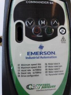 Skb3400075 Emerson. Ac Variable Speed Drive For 3 Phase Induction Motor 0.75kw