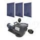 Solar Powered Pool Pump Solflo1 With 3 Solar Panels 1hp Dc Pool Pump Motor Usa