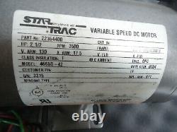 Startrac 4665d-42 Variable Speed DC Motor / RPM 3500 / HP 2 1/2