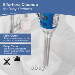 TK Commercial Immersion Blender, 500 Watt/. 5 HP Variable Speed Motor, 16,000