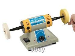 TM-3 Variable Speed Double Spindle Polishing Motor, 8,500 Max RPM