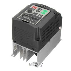 Tool 220V 0.75KW 4A Single Phase Variable Speed Motor Drive Speed Frequency Con