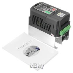 Tool 220V 0.75KW 4A Single Phase Variable Speed Motor Drive Speed Frequency Con