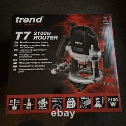 Trend T7 T7EK 1/2 Variable Speed Router 2100W Motor 240v