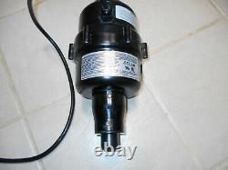 USED CG Air blower, variable speed 750w motor 120V/1HP with 300w air heater
