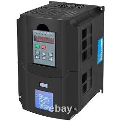 VEVOR 4KW 380V 5HP 20A VFD Variable Frequency Drive Speed Control VSD Motor
