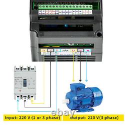 VEVOR 5HP 4KW 220V Variable Frequency Drive VFD Inverter Motor Speed Control VSD