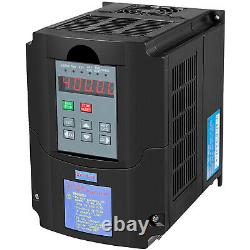 VEVOR 5HP 4KW Variable Frequency Drive Inverter VFD 220V Motor Speed Control VSD