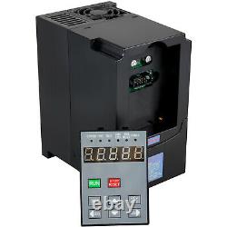 VEVOR 5HP 4KW Variable Frequency Drive Inverter VFD 220V Motor Speed Control VSD