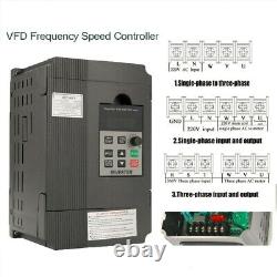 VFD Frequency Speed Controller 2.2KW 220V AC Motor Drive Variable Inverter