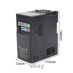 VFD Motor Speed Controller 3Phase 380V Frequency Drive 0 75KW Variable