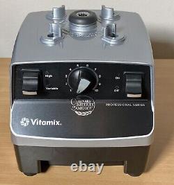 VITAMIX Model 5200 Variable VM0103 Blender Base Only Black Silver