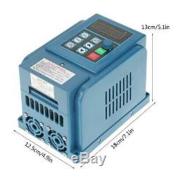 Variable Frequency 3phase VFD Speed Controller Inverter Motor Drive 380VAC 6A
