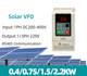 Variable Frequency Drive 0.4-2.2kw 1-3hp 220v 1 Phase Vfd Motor Speed Controller