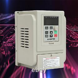 Variable Frequency Drive 220VAC VFD Speed Controller For Motor FIG UK