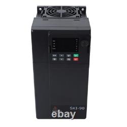 Variable Frequency Drive 7.5KW Vector Inverter Motor Speed Converter 3PH AC