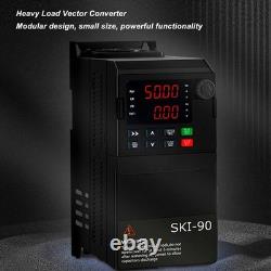 Variable Frequency Drive 7.5KW Vector Inverter Motor Speed Converter 3PH AC