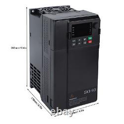 Variable Frequency Drive 7.5KW Vector Inverter Motor Speed Converter 3PH AC380V