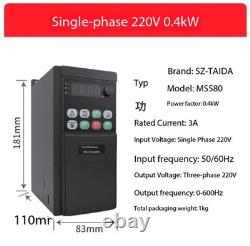 Variable Frequency Drive A600 Fan & Pump Low-Power 2.2kW Motor Speed Controller
