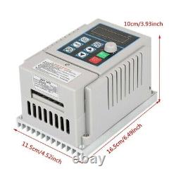 Variable Frequency Drive Speed Control Inverter AC220V 0.45KW For Single Motor