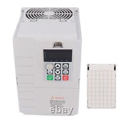 Variable Frequency Drive VFD 5.5KW Single to 3 Phase Motor Speed Control 220V AC