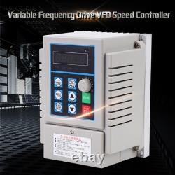 Variable Frequency Drive VFD Speed Controller For 0.45kW AC Motor