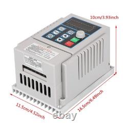 Variable Frequency Drive VFD Speed Controller For 0.45kW AC Motor